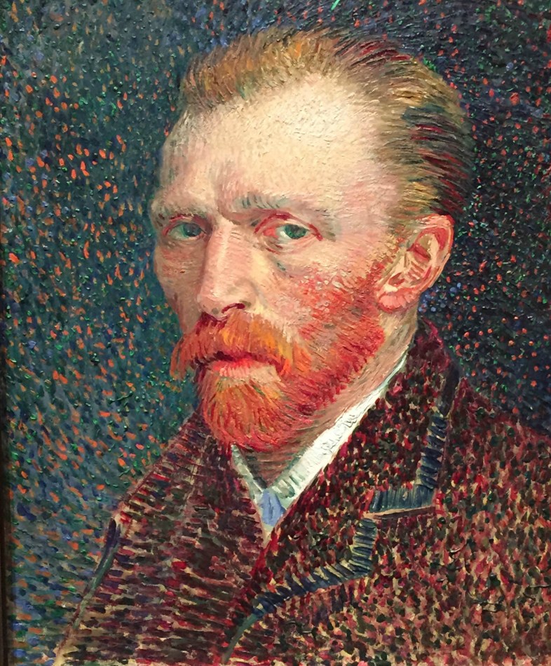 Kovie Biakolo / The Art Institute of Chicago - Vincent can Gogh, Self Portrait, 1887
