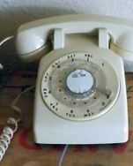 phone 1970s white