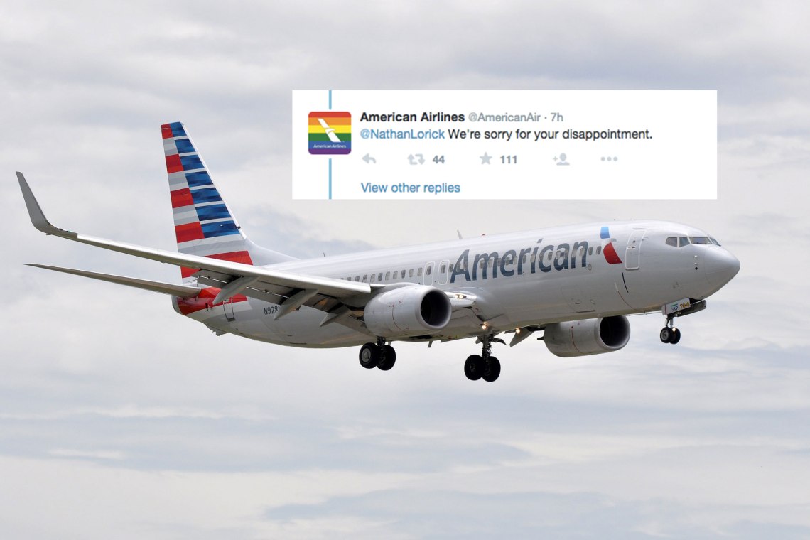 Flickr / ERIC SALARD & Twitter / @AmericanAir