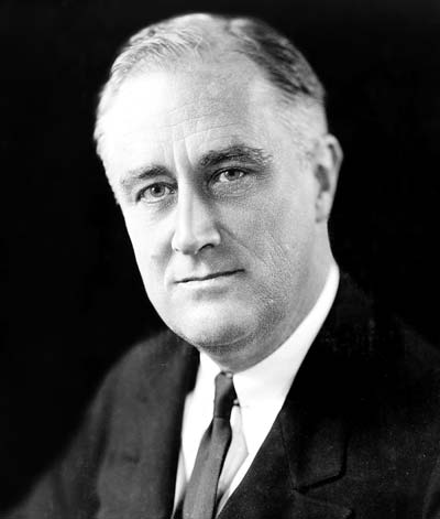 Franklin Delano Roosevelt /// (Wikipedia) 