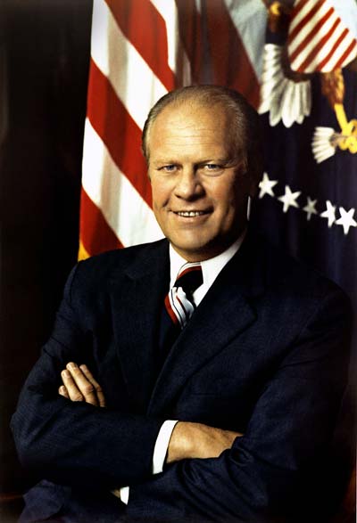 Gerald Ford /// (Wikipedia) 