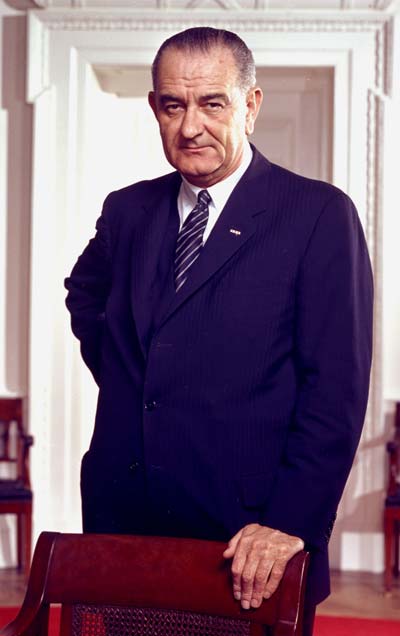 Lyndon Baines Johnson /// (Wikipedia) 