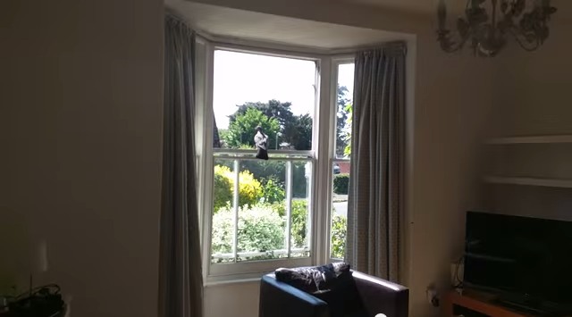 Watch This Hilarious Video Of A Man Trying To Kick A Pigeon Out From His House