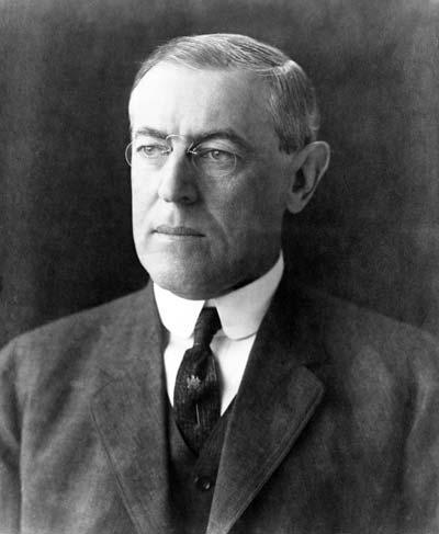 Woodrow Wilson /// (Wikipedia) 