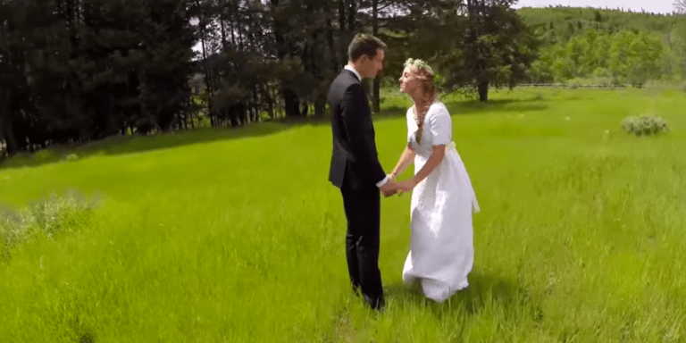 This Was Supposed To Be A Beautiful Wedding Video, But This Drone F*cked It All Up