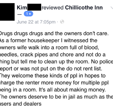 Facebook Group Mobilizes To Shut Down Suspicious Motel As Fear Of The ‘Chillicothe Killer’ Spreads