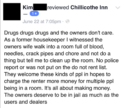 Facebook Group Mobilizes To Shut Down Suspicious Motel As Fear Of The ‘Chillicothe Killer’ Spreads
