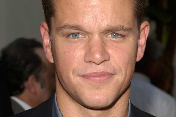 Matt Damon (Shutterstock) 