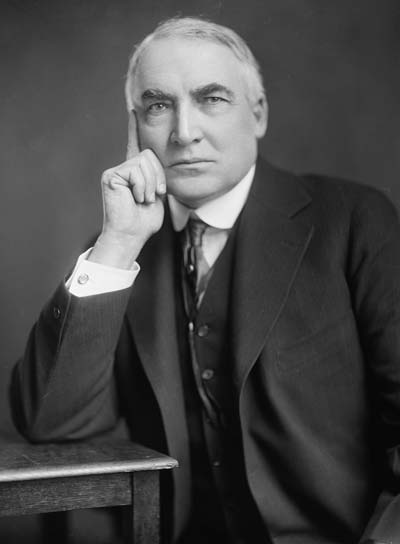 Warren G. Harding /// (Wikipedia) 
