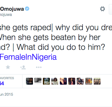 #BeingFemaleInNigeria Is The Hashtag You Need To See