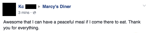 Facebook / Marcy's Diner