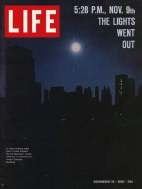 Life Magazine cover blackout 11-19-65