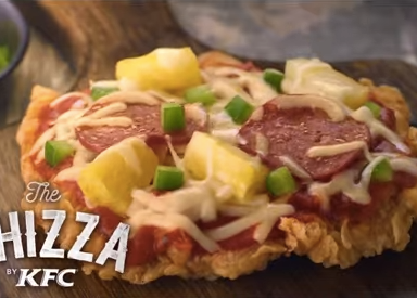 KFC Is Bringing Fried Chicken And Pizza Together In An Unholy Union Called The Chizza