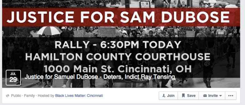 Facebook / Justice for Samuel DuBose