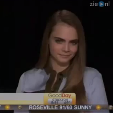 Cara Delevingne Had The Most Awkward Interview Ever, And Now She’s Pissed Off