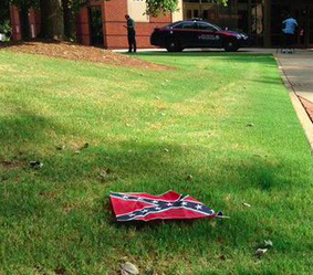 The Baptist Church Where MLK Preached Was Surrounded With Confederate Flags Last Night