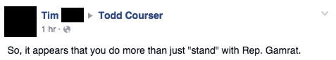 Facebook / Todd Courser