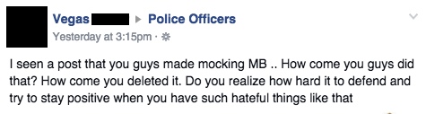 Facebook / Police Officers