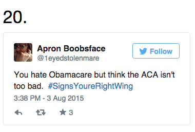 24 #SignsYoureRightWing That Hilariously Hit The Nail On The Head
