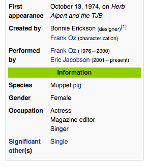 Miss Piggy - Wikipedia