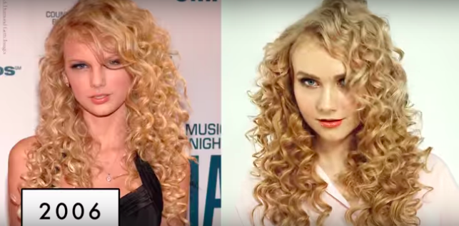Watch One Woman Transform Into 6 Different Versions Of Taylor Swift In One Minute