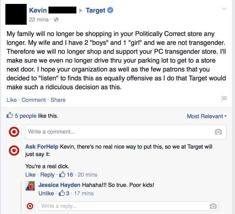 Facebook / Target