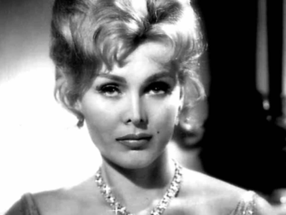 Publicity photo of Zsa Zsa Gabor from 1959. (Wikimedia Commons)