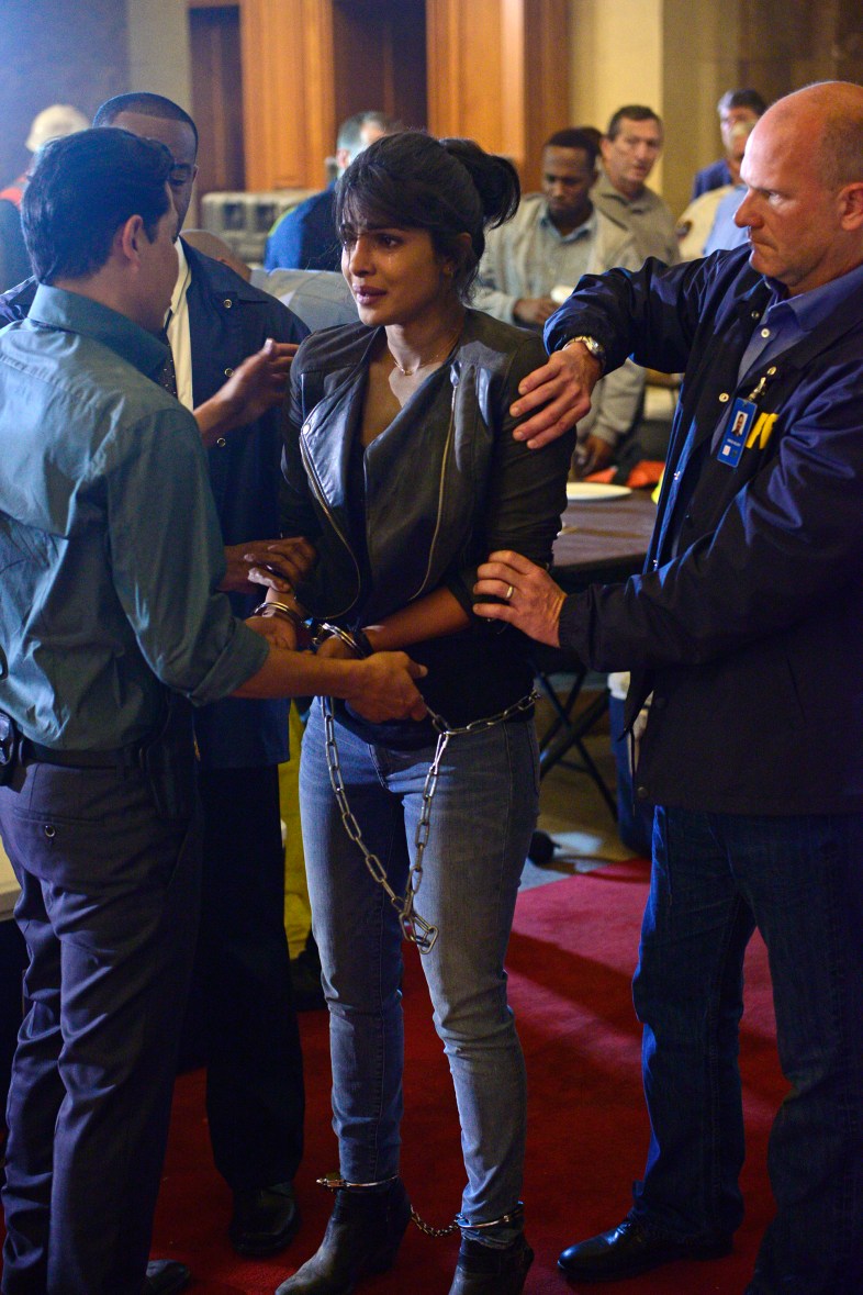 QUANTICO - A diverse group of recruits has arrived at the FBI Quantico Base for training. They are the best, the brightest and the most vetted, so it seems impossible that one of them is suspected of masterminding the biggest attack on New York City since 9/11. (ABC/Guy D'Alema) ANTHONY RUIVIVAR, PRIYANKA CHOPRA