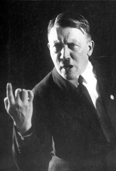 Adolf Hitler, chronic farter. (Wikimedia Commons) 