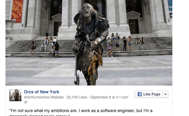 ‘Orcs Of New York’ Is The Playful ‘Humans Of New York’ Parody We Didn’t Know We Needed