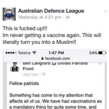 21 Horrifyingly Stupid Facebook Posts Only Anti-Vaxxers Could Make