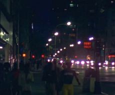 1976 manhattan street at night