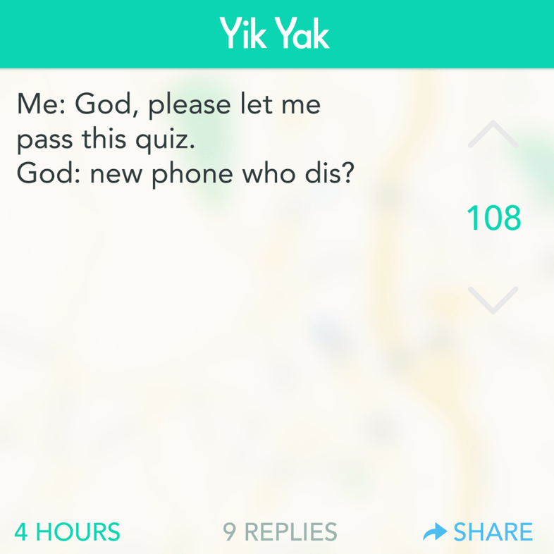Facebook / Yik-Yak