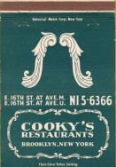 cooky's matches