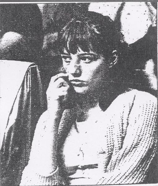 A photograph of Jenny Fay Likens, sister of torture and murder victim, Sylvia Marie Likens / Indiana, Indianapolis before or during the month of May in the year 1966 and taken by an employee of The Indianapolis Star newspaper