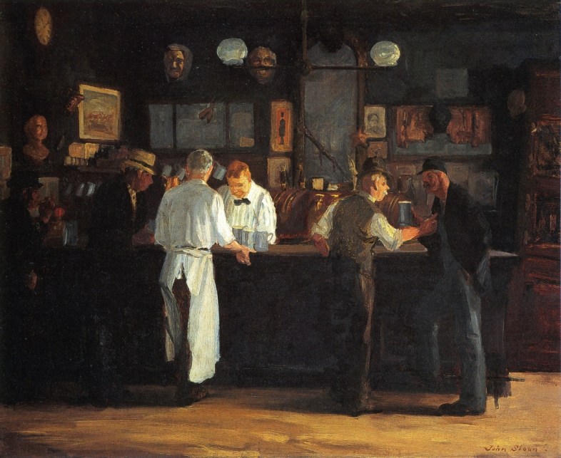 McSorley's Bar, a 1912 painting by John French Sloan
