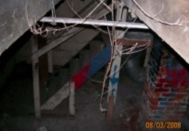 Basement where Sylvia Likens was kept. / Youtube