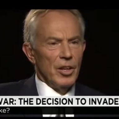 Former British Leader Tony Blair Apologizes For Iraq War (Sort Of)