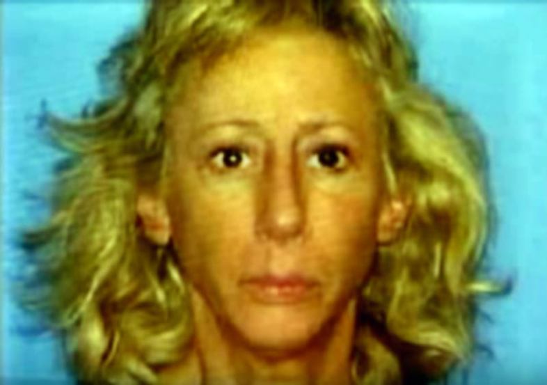 Donna Sturkie-Anthony as a criminal suspect. (YouTube)
