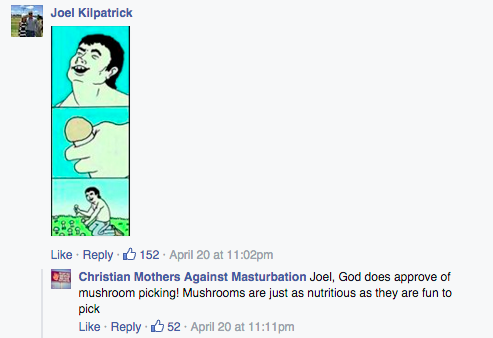 Facebook / Christian Mothers Against Masturbation