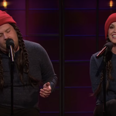 Watch Alanis Morissette And James Corden Perform ‘Ironic’ With Hilarious Modern Day Situations