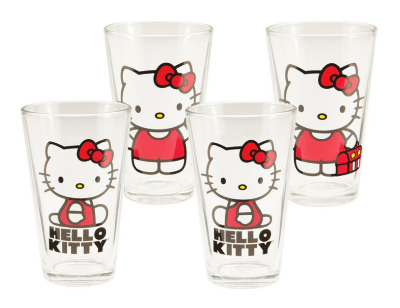 Vandor Hello Kitty Glass Set