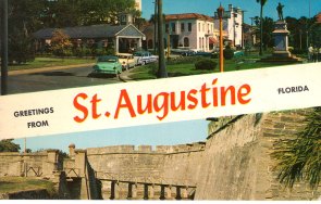 st. augustine postcard