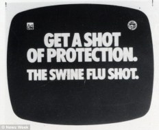 swine flu shot tv
