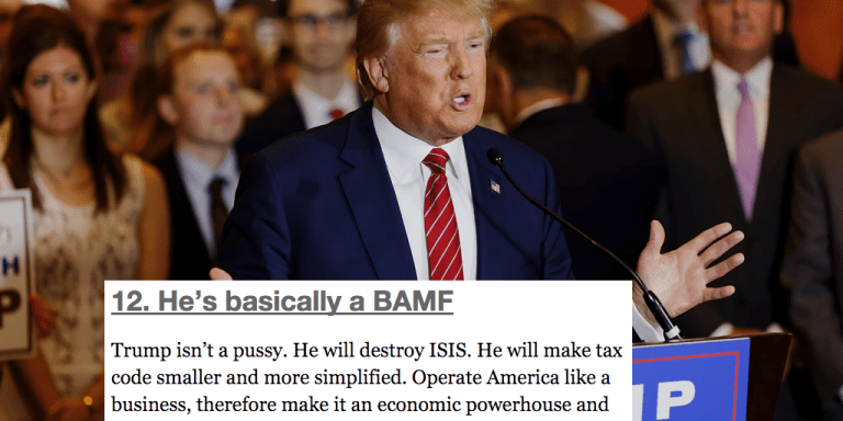27 Real People Explain Why They Want Donald Trump To Be President