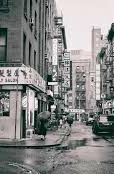 rainy day chinatown