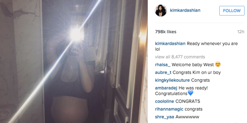Instagram / Kim Kardashian