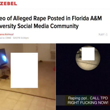 Jezebel Posts Sensational Rape Image For Clickbait Cash