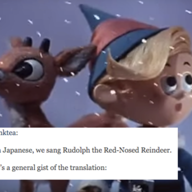 The Japanese Translation Of ‘Rudolph The Red-Nosed Reindeer’ Is Hilariously Dark