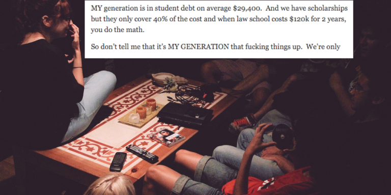 This Tumblr Post Perfectly Explains Why Millennials Are Actually Awesome And Older Generations Can STFU